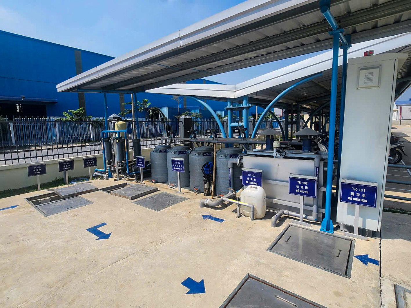 Wastewater Treatment for Equipment Manufacturing Facility in Long An Province, Vietnam