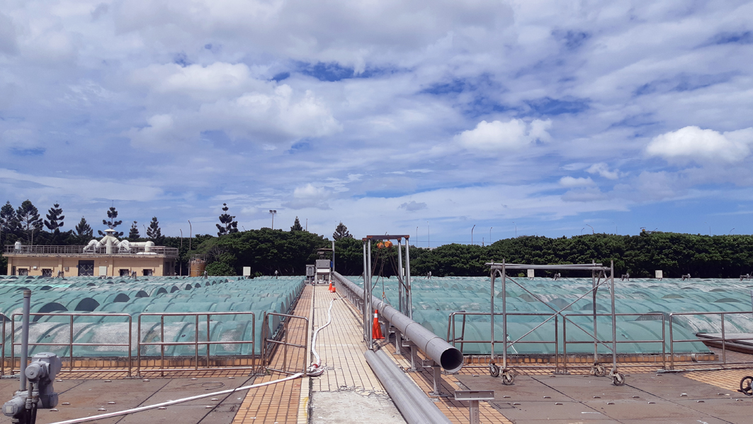 Sedimentation Tank Cleanup for Bali Wastewater Treatment Plant in New Taipei City, Taiwan