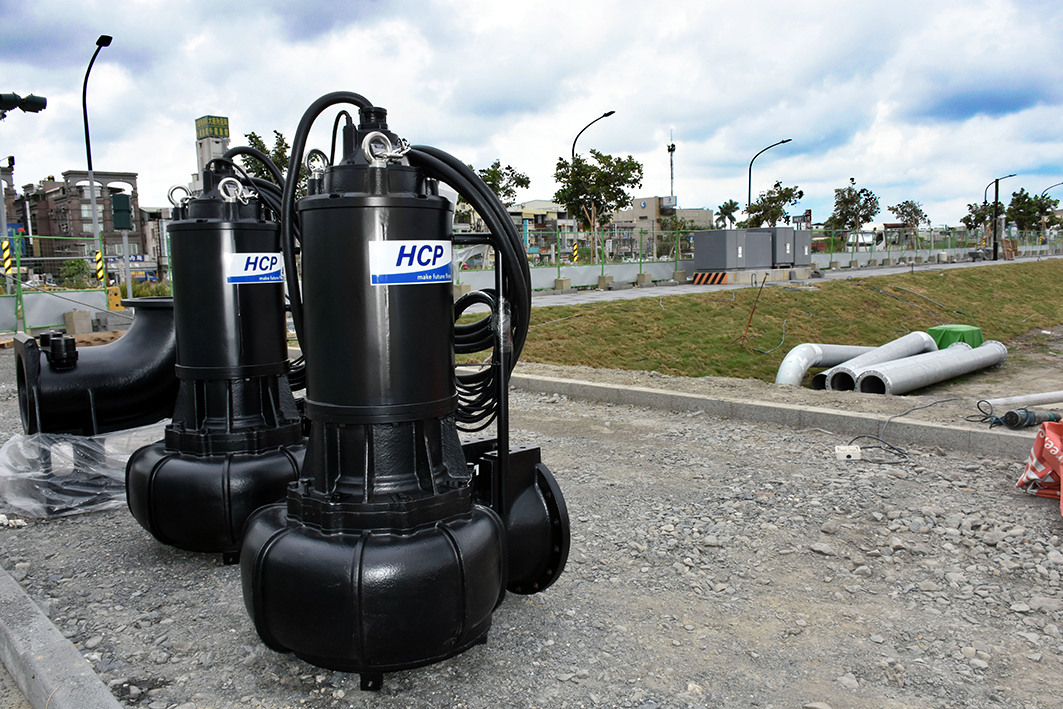 Recreational Park Retention Pond in Kaohsiung, Taiwan